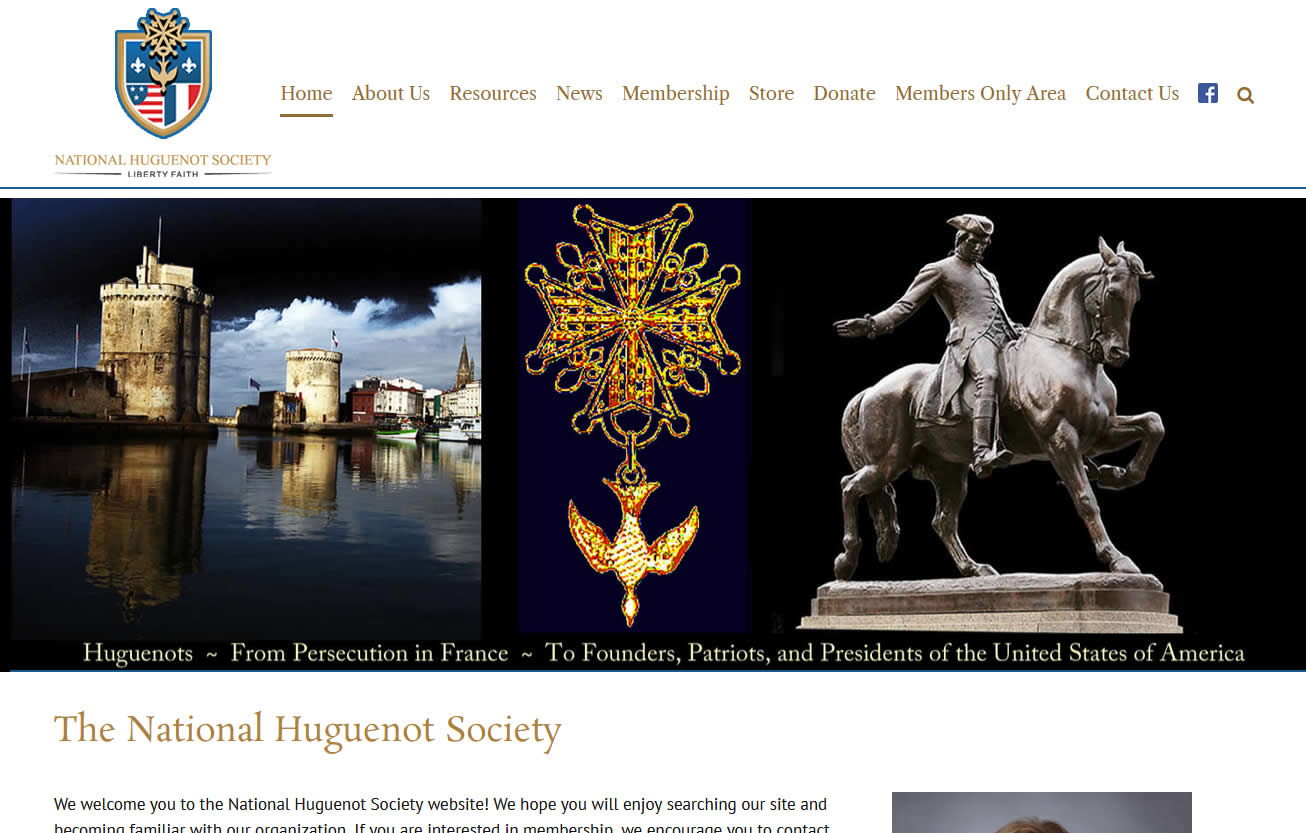 web design for ancestral organizations
