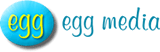 Web Design Website Development Web Hosting and New Media Macon, Georgia egg media Logo